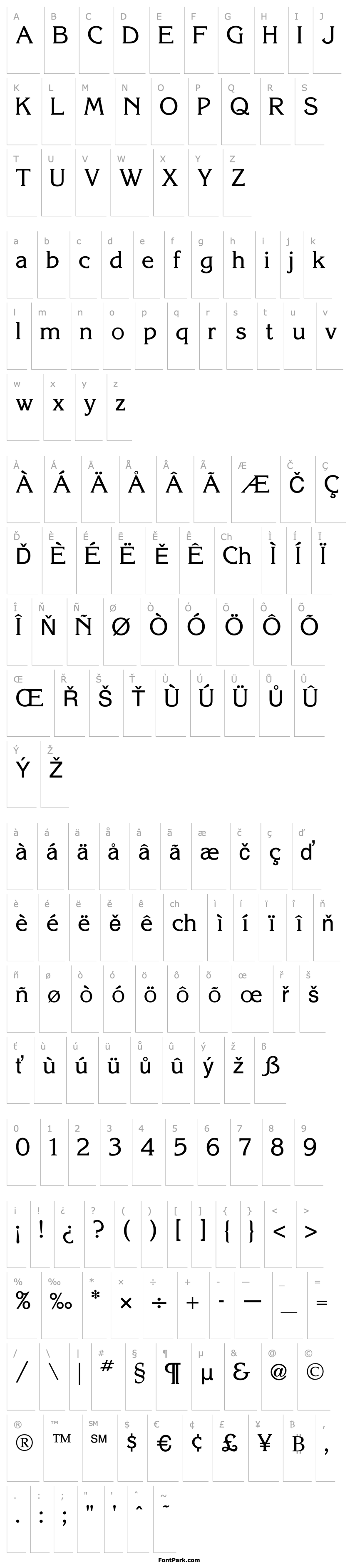 Přehled KorinnaRegular