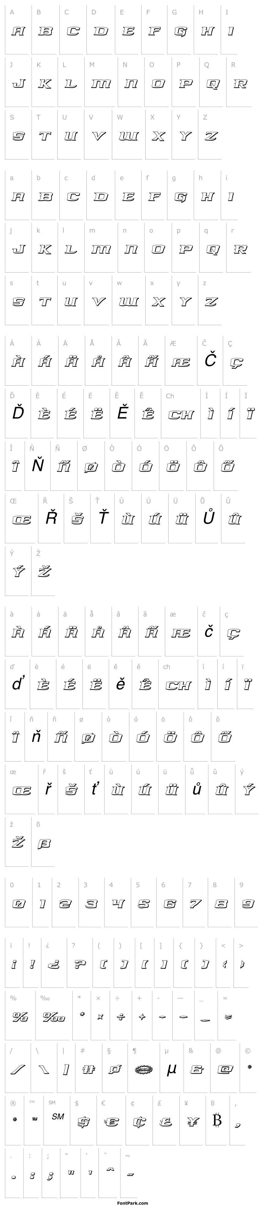 Overview Kreature Kombat 3D Italic