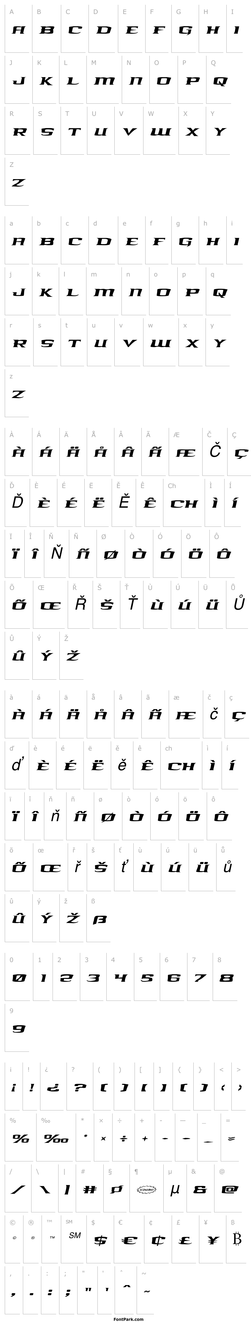 Přehled Kreature Kombat Expanded Italic