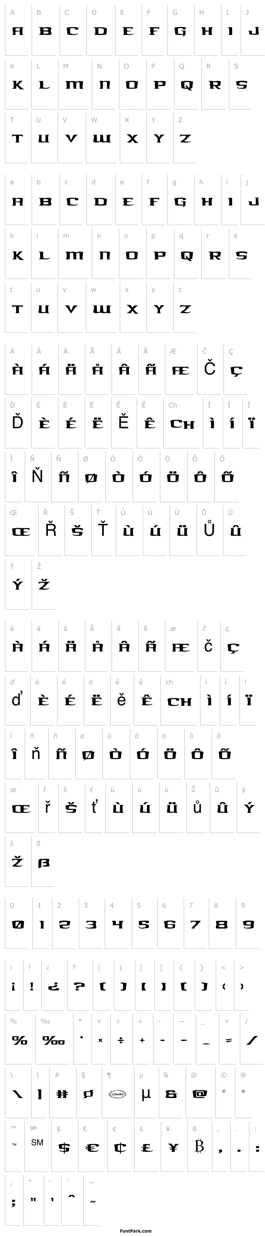 Overview Kreature Kombat Staggered