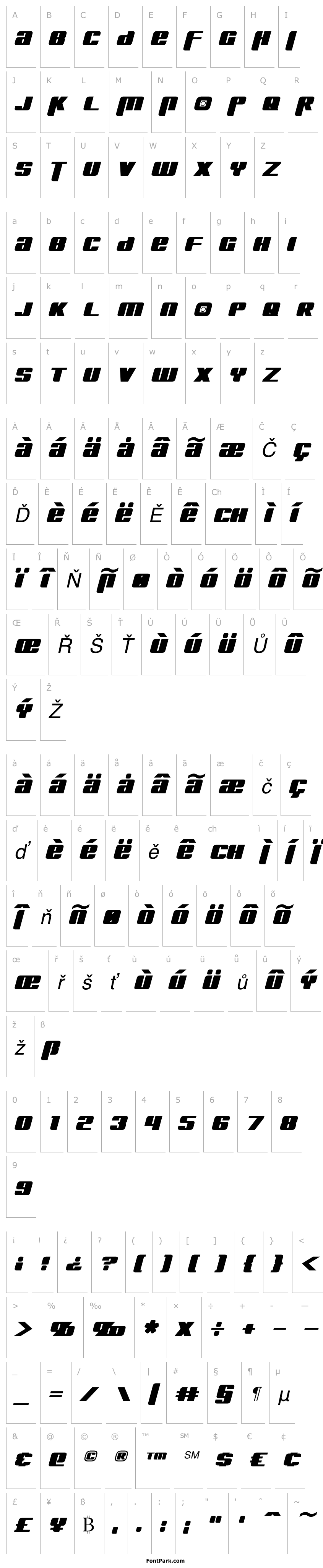 Overview Kreon Italic
