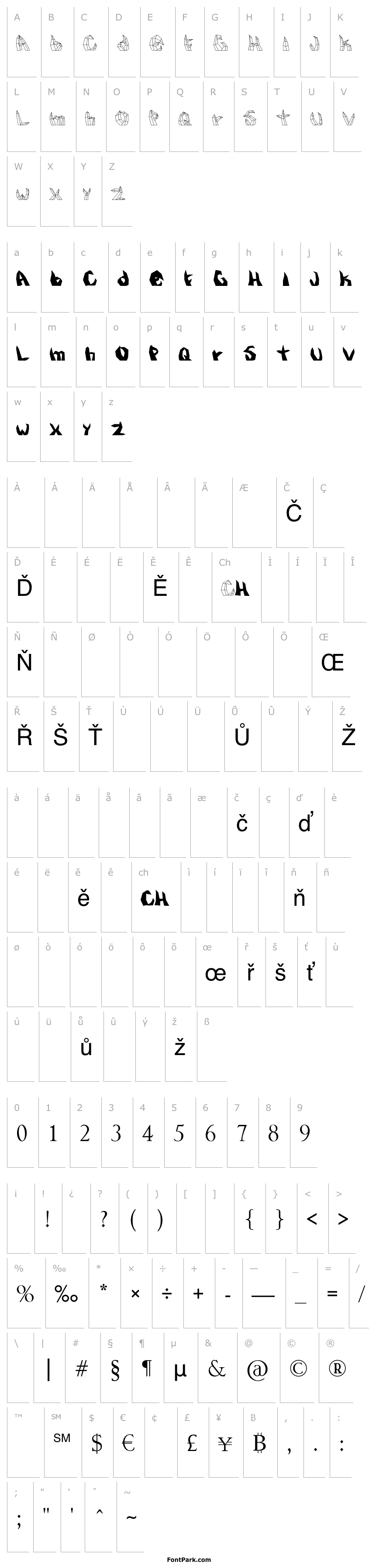 Přehled kristall