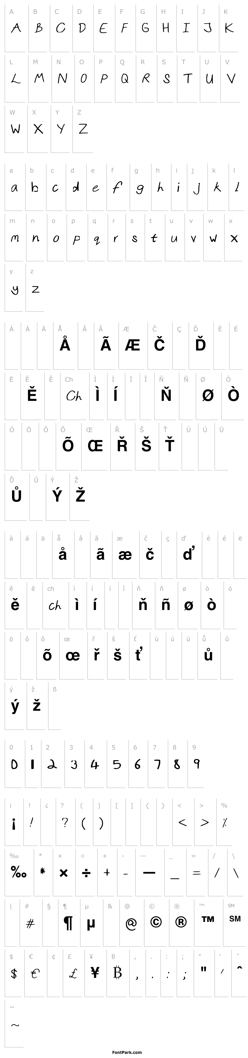 Přehled kristenshandBold