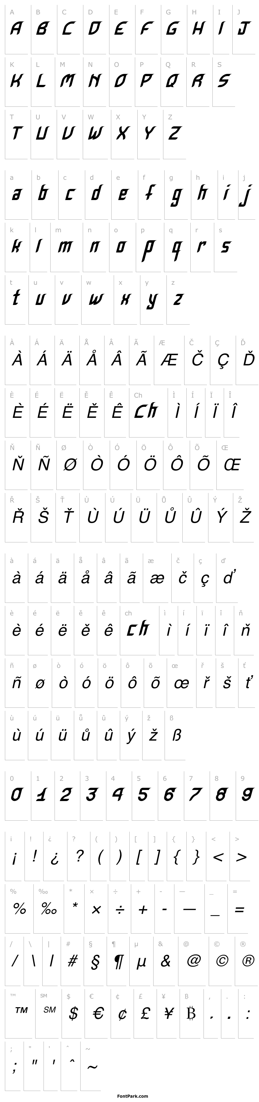 Přehled Krugovis-Italic