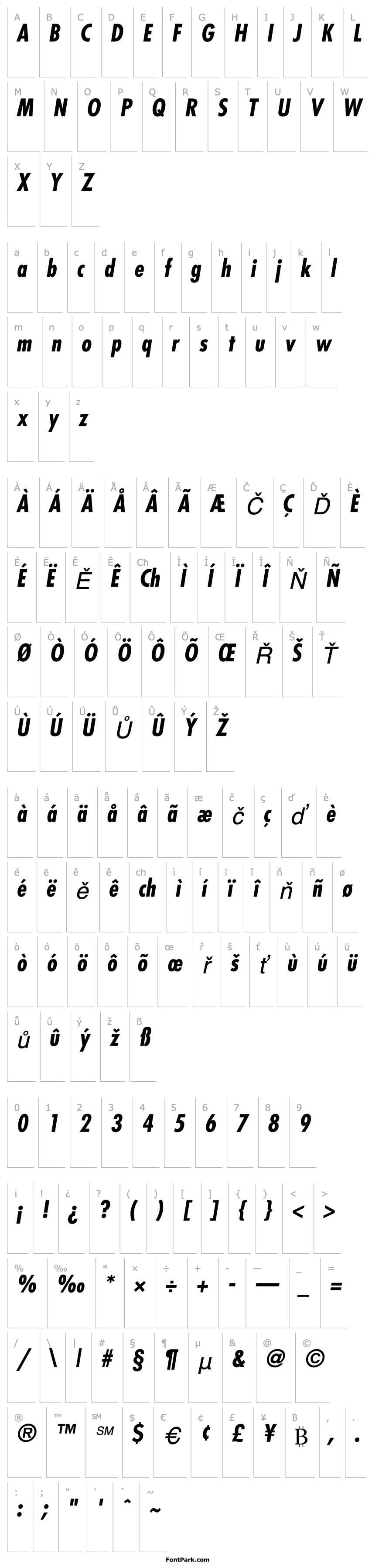 Overview Kudos Black Condensed SSi Normal