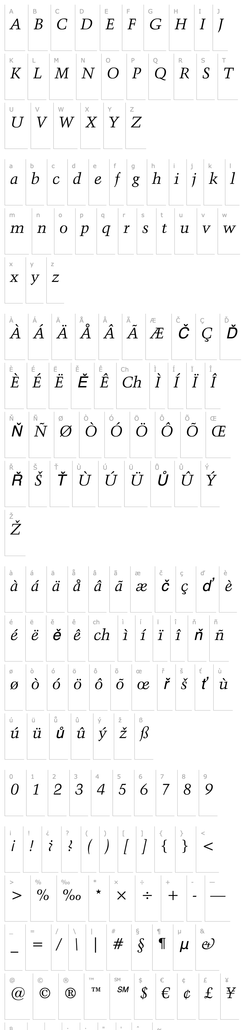 Přehled Kuenstler480BT-Italic