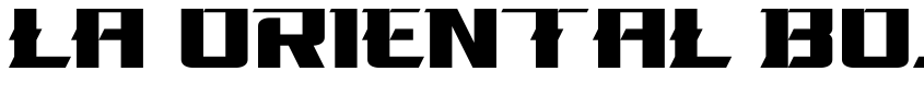 Preview La Oriental Bold