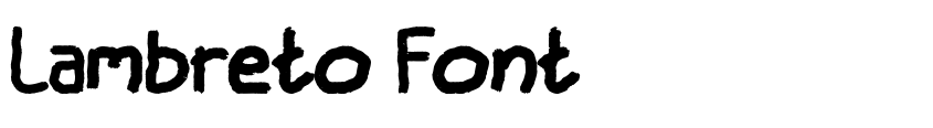 Preview Lambreto Font
