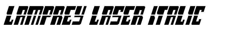 Preview Lamprey Laser Italic