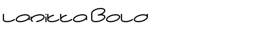 Preview lanitta Bold