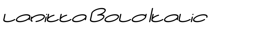 Font lanitta Bold Italic by weknow © (weknow.deviantart.com)