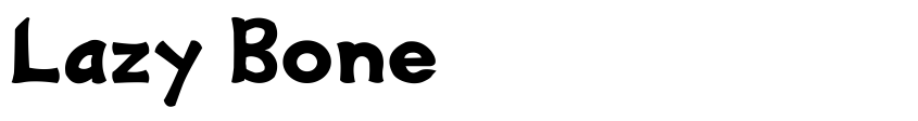 Preview Lazy Bone