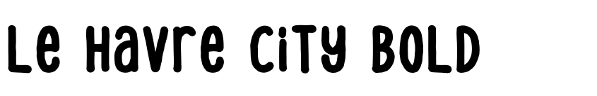 Preview Le Havre City Bold