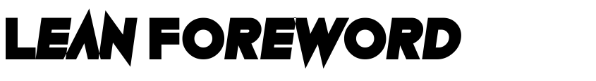Preview Lean Foreword
