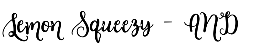 Preview Lemon Squeezy - AND