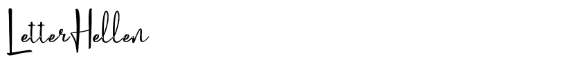 Preview LetterHellen