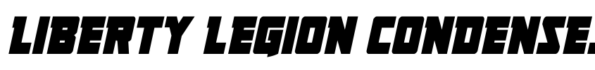 Preview Liberty Legion Condensed Ital