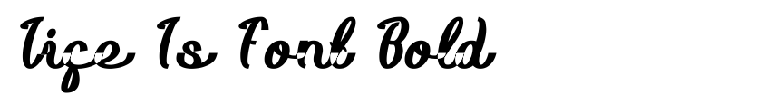 Font Life Is Font Bold by weknow © (weknow.deviantart.com)