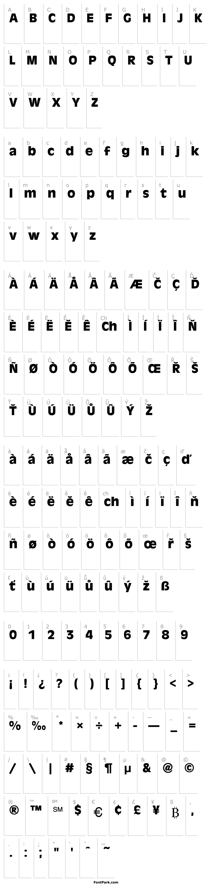 Overview LHF American Sans