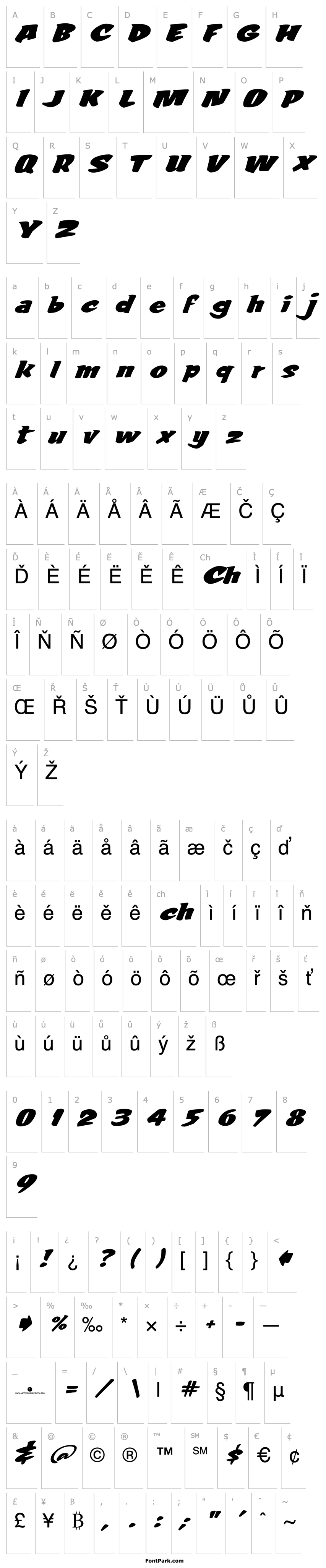 Overview LHF Fat Tony ITALIC