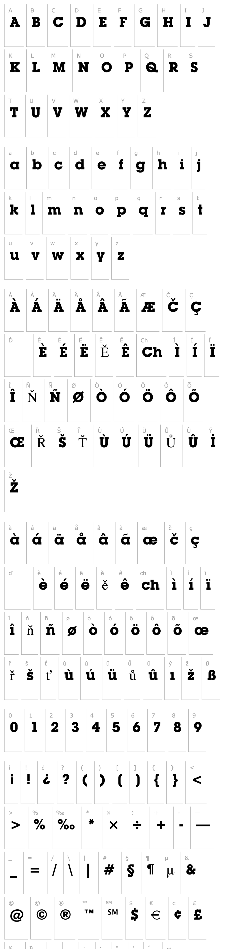 Overview Lubalin Graph Bold BT