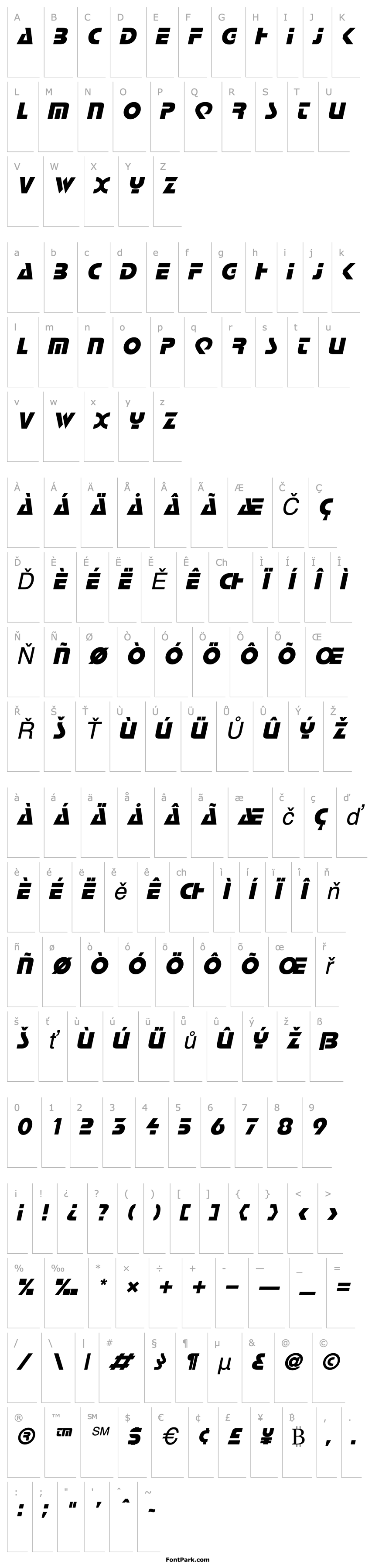 Přehled Logan Italic