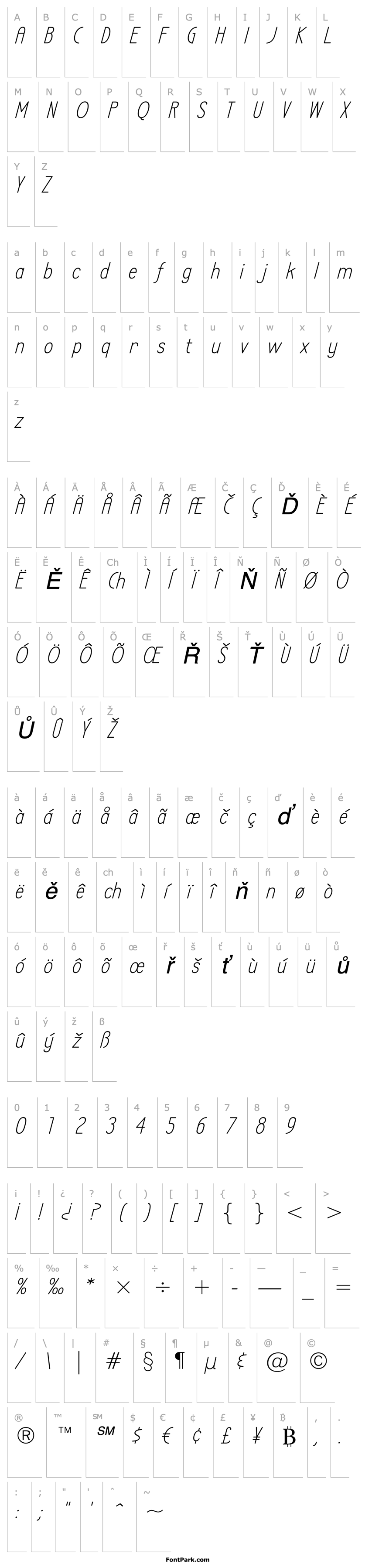 Overview LA Headlights BTN Lt Italic