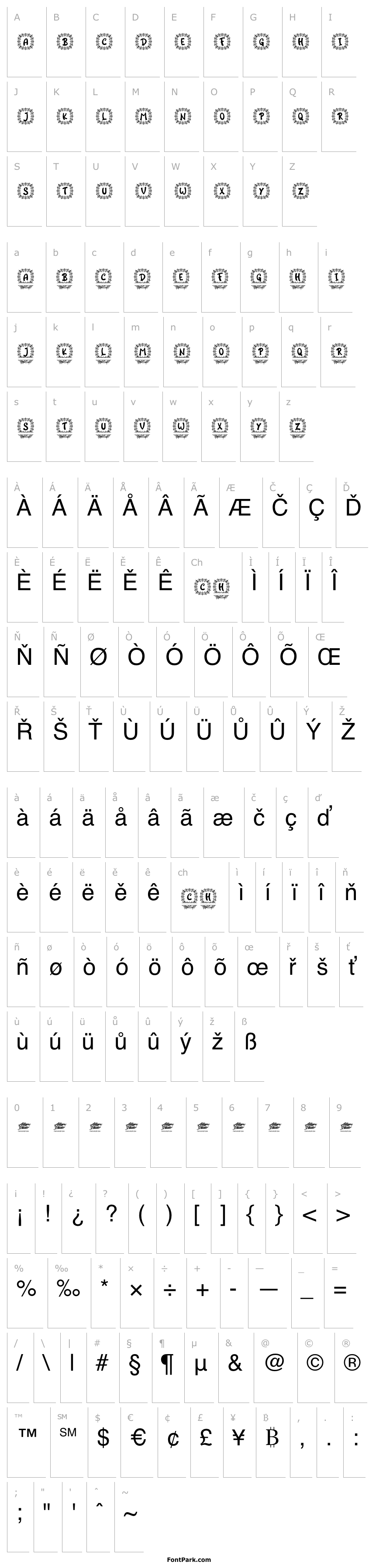 Overview Laba Monogram Regular
