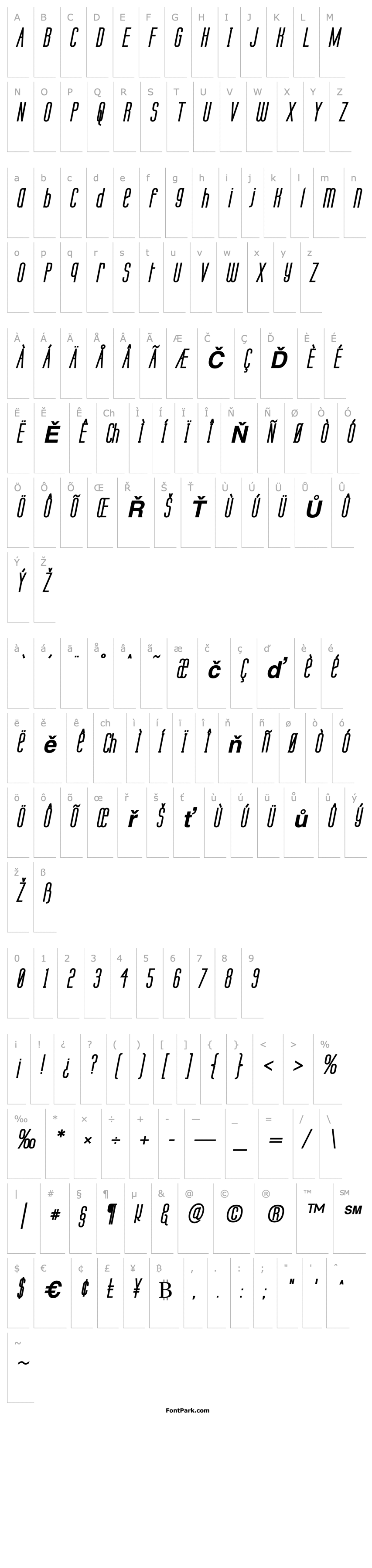 Přehled Labtop Unicase Bold Italic