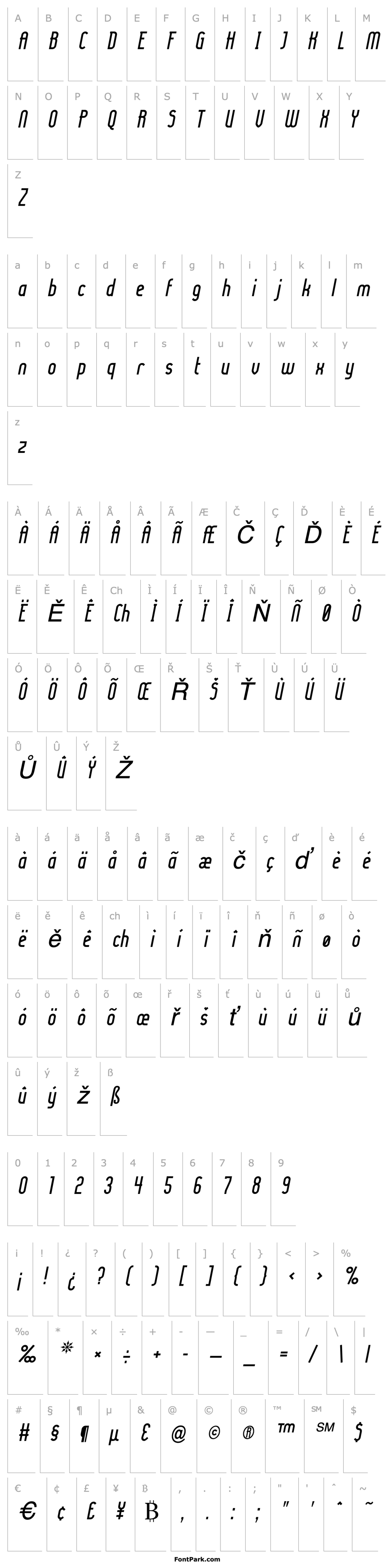 Overview Lady Ice Italic