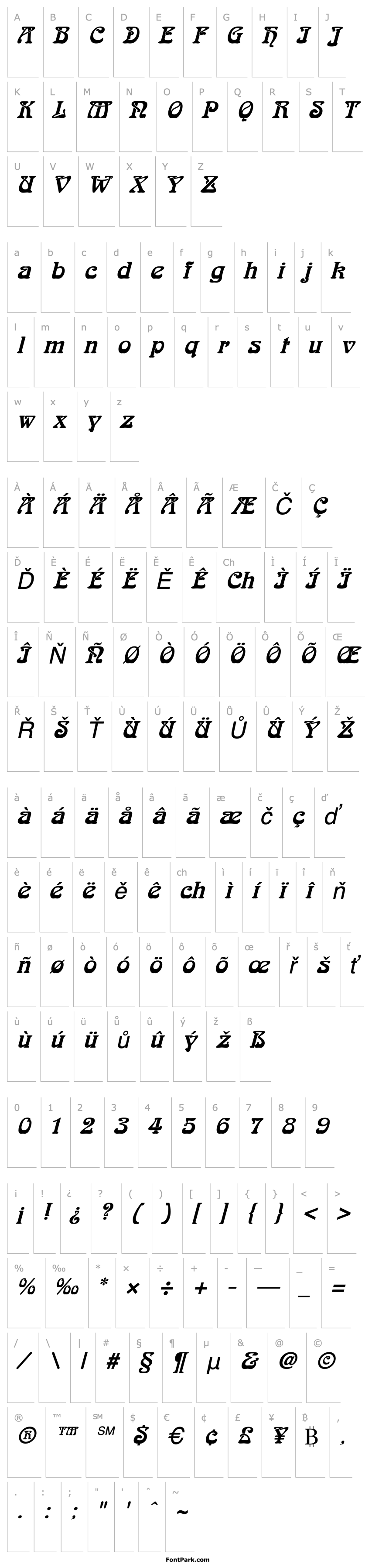 Overview Lalique Italic