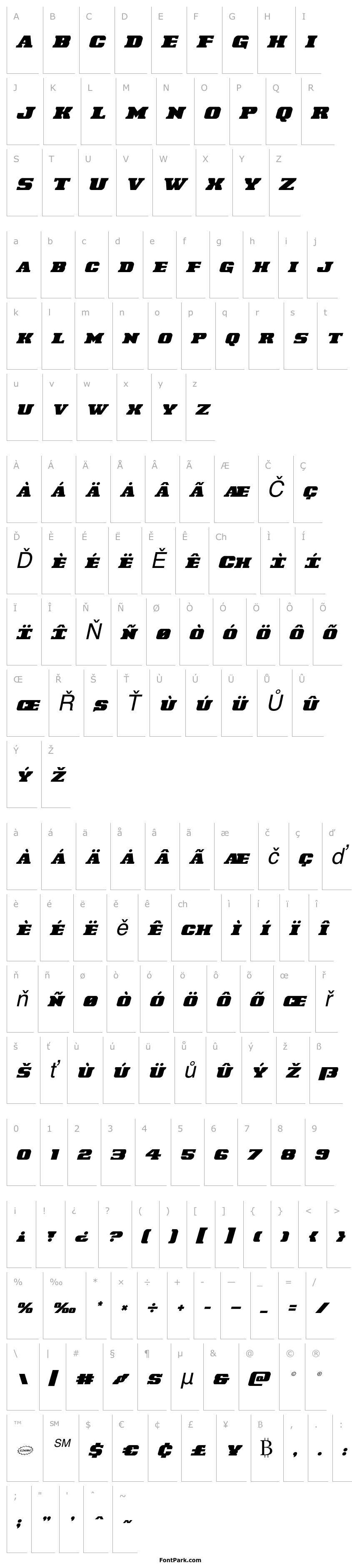 Overview Laredo Trail Italic Italic