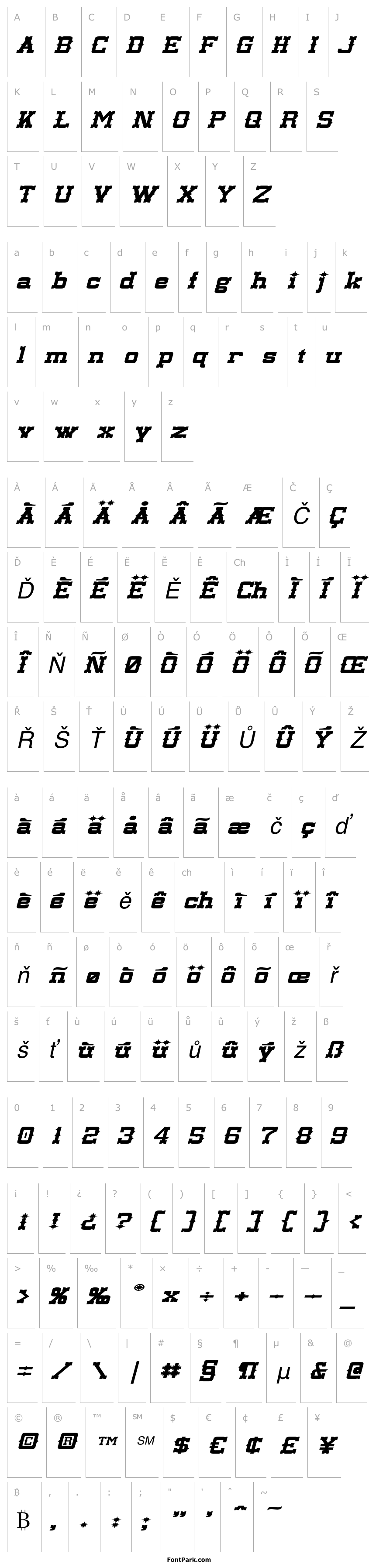 Overview Lassiter Extended Italic