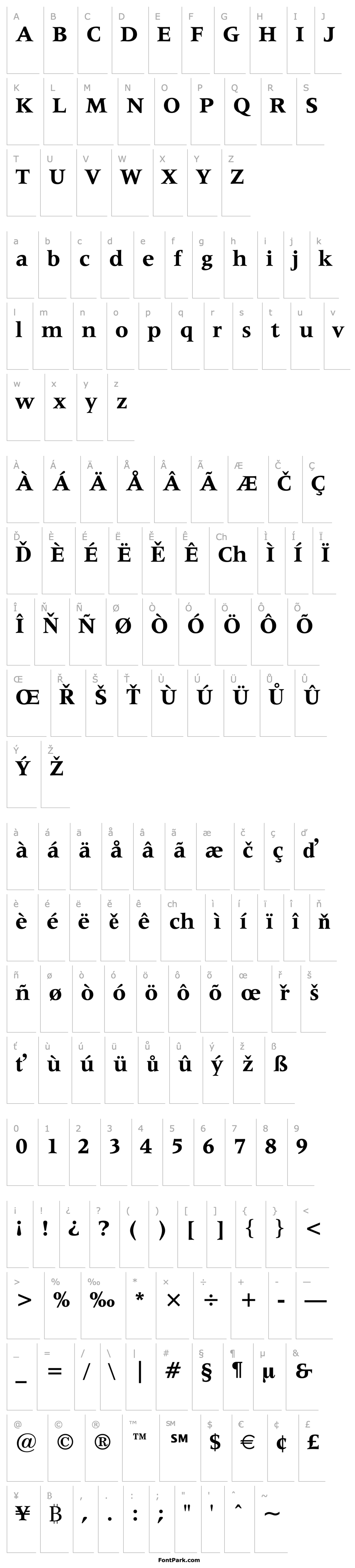 Overview Latin 725 Bold BT