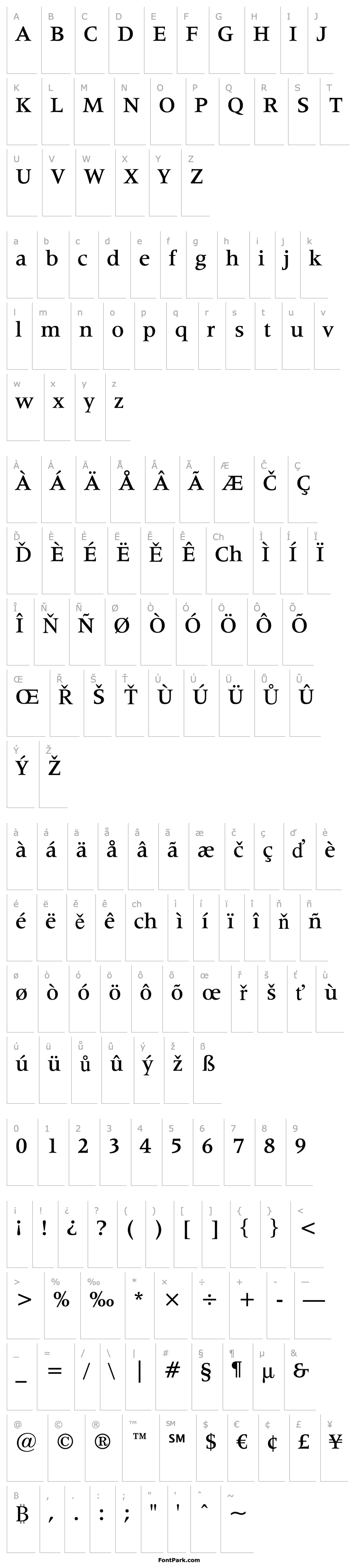 Overview Latin725 Md BT Medium