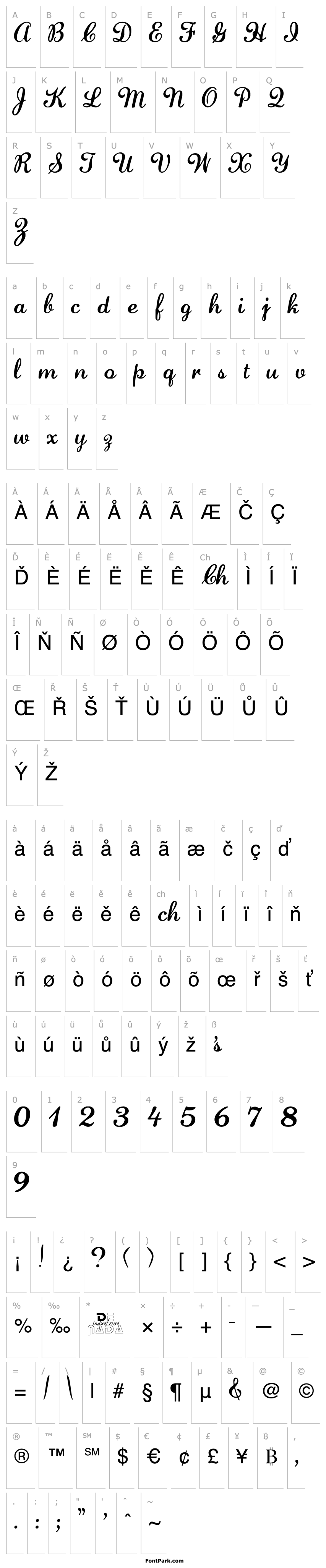 Přehled Lauren Script