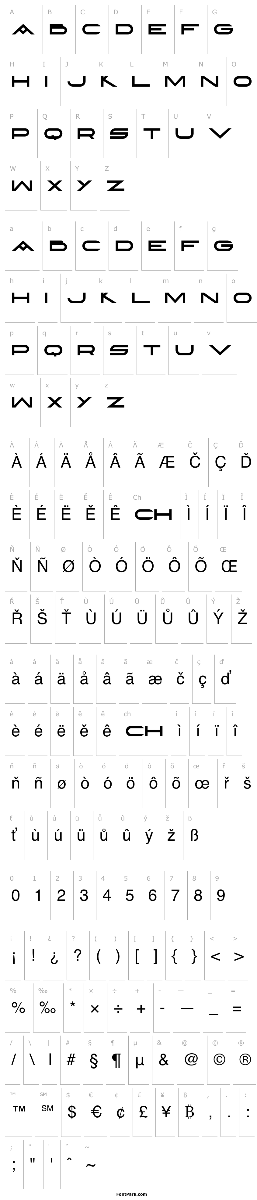 Přehled Layered Letters Regular