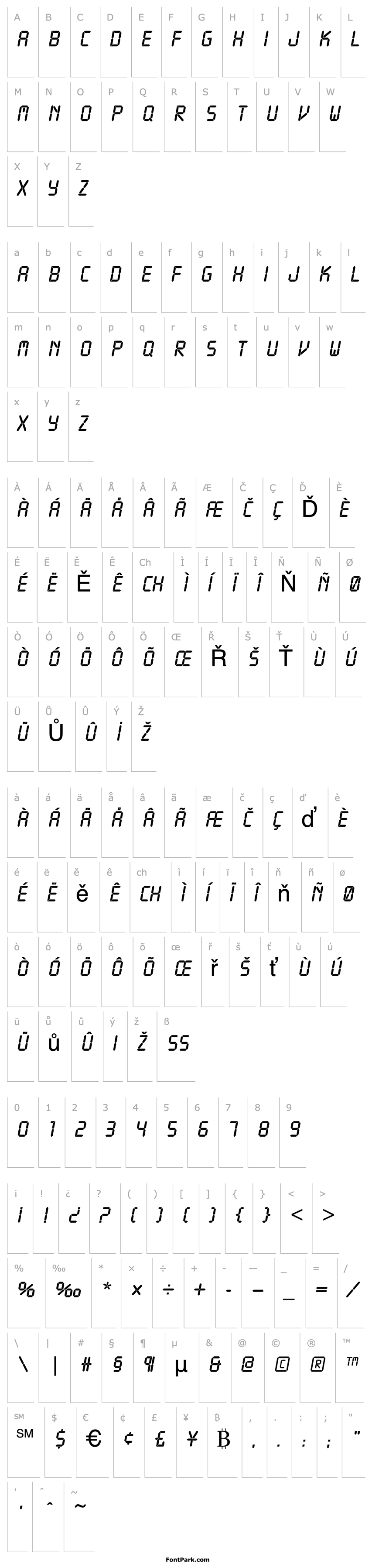 Overview LcdD