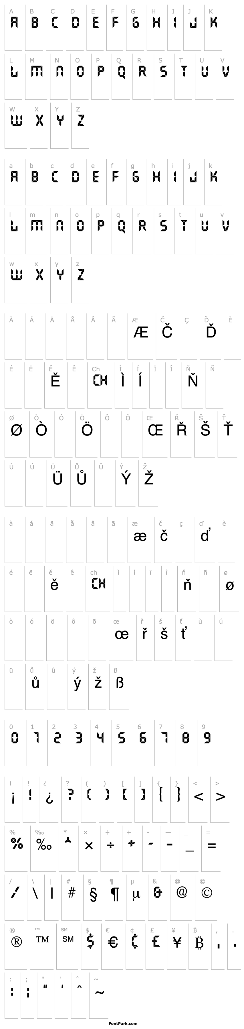 Overview LCDDisplayCapsSSK