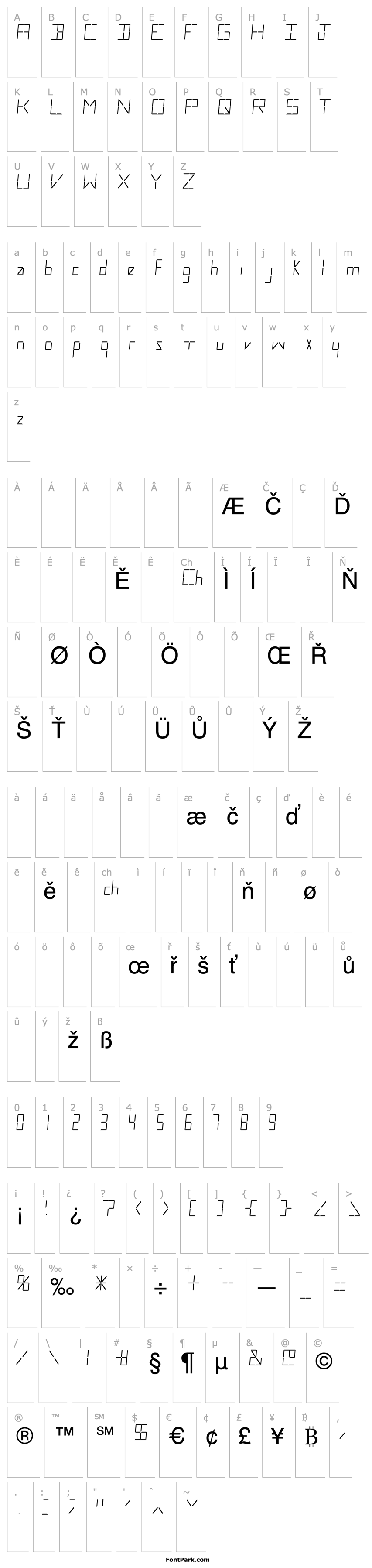 Overview LCDDoubleSSK Regular