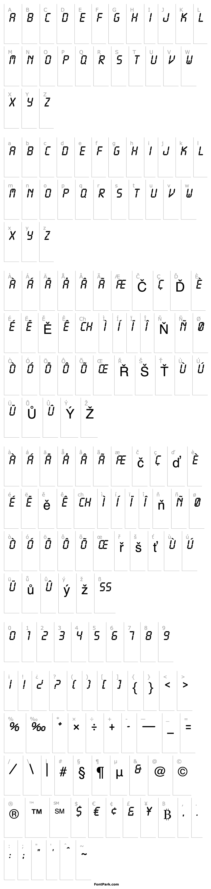 Overview LcdStd