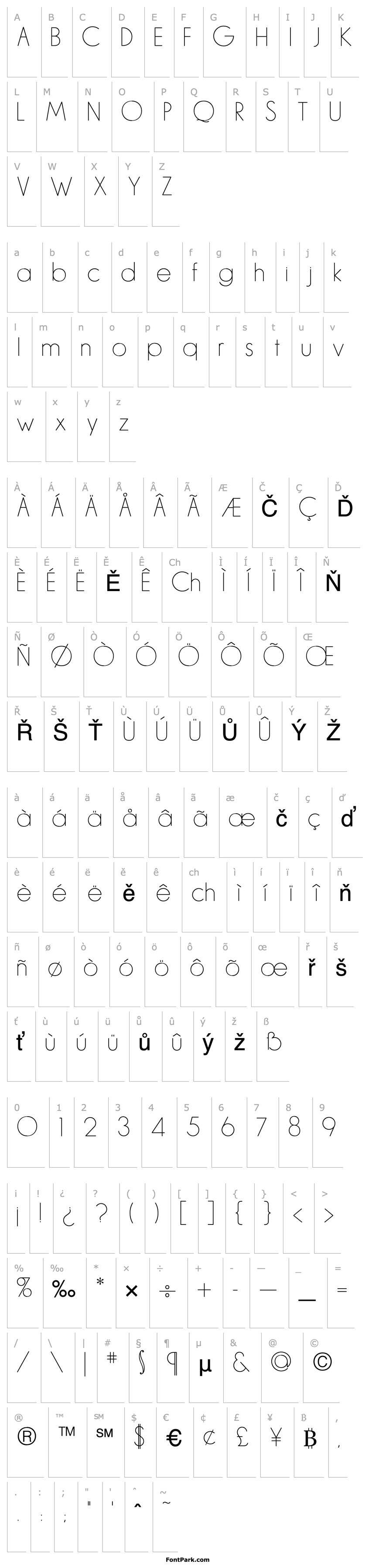 Overview LCHairline