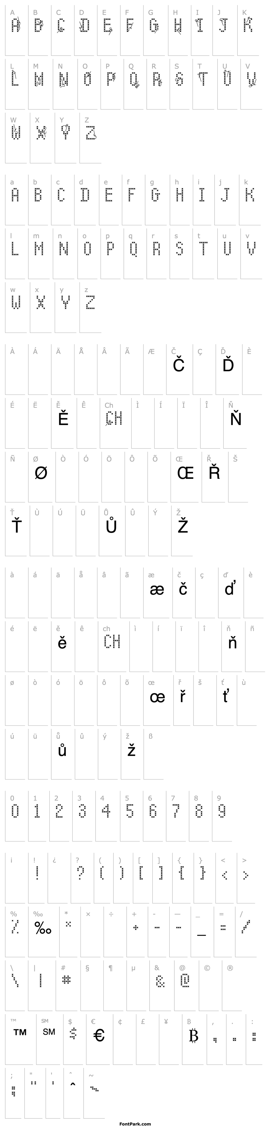 Přehled LD Crosstich