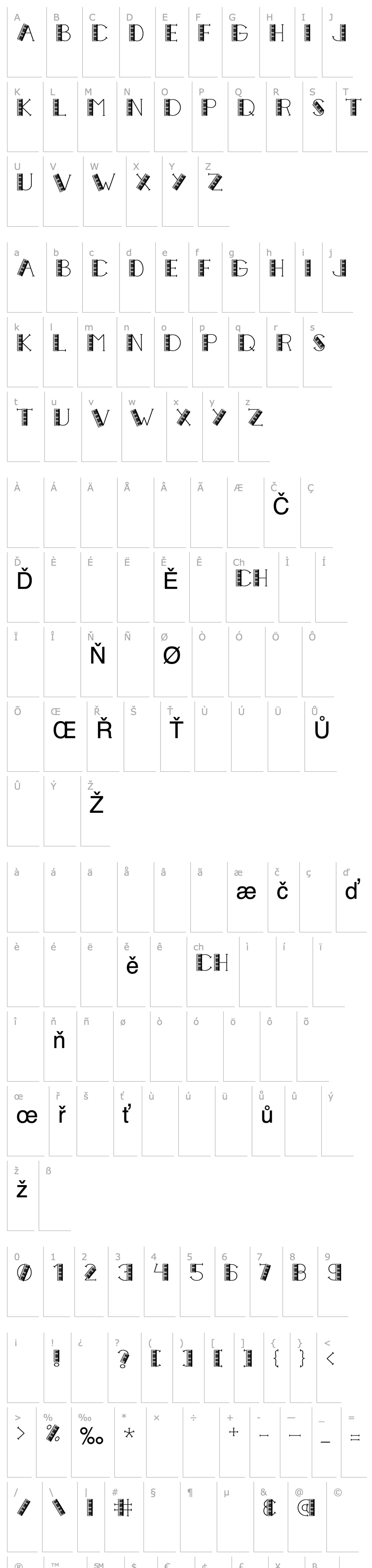 Overview LD Keyboard