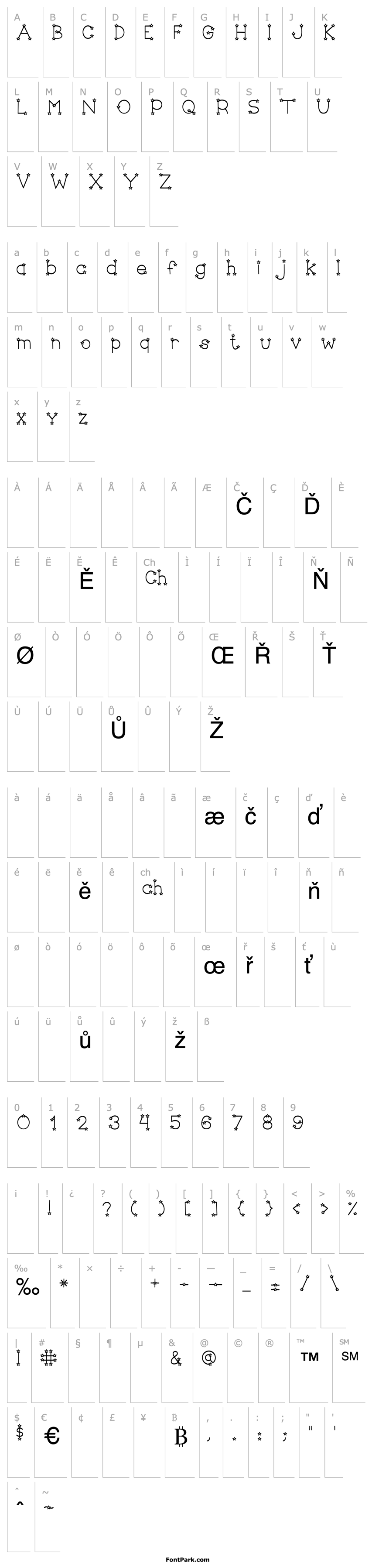 Overview LD Star Serif