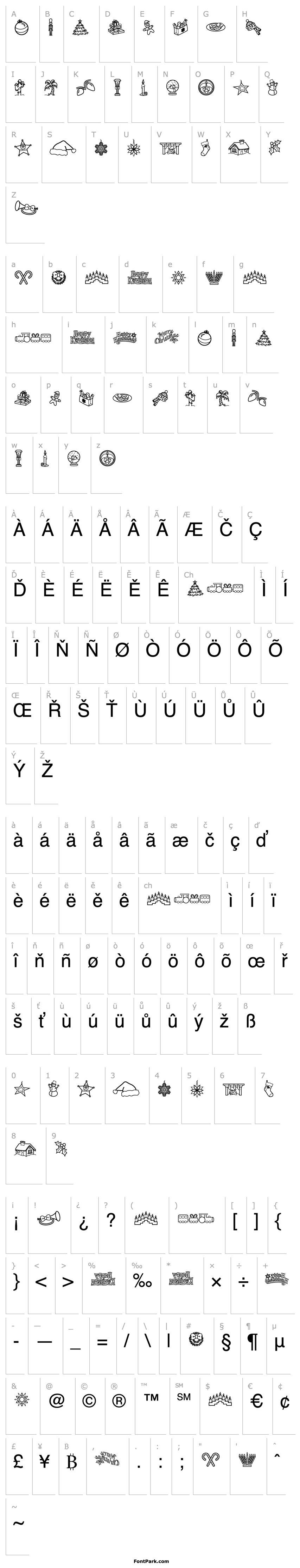 Overview LD Symbol Holiday