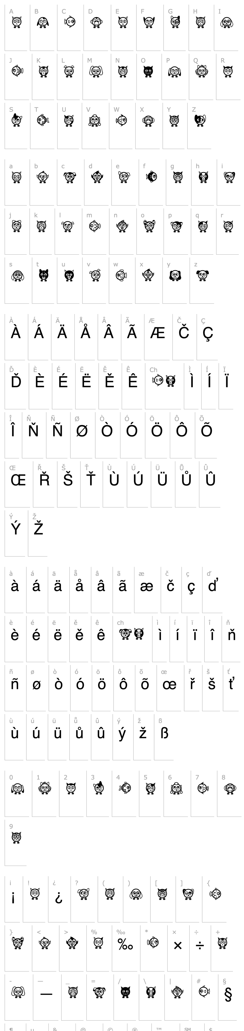 Overview LD Symbol Pals