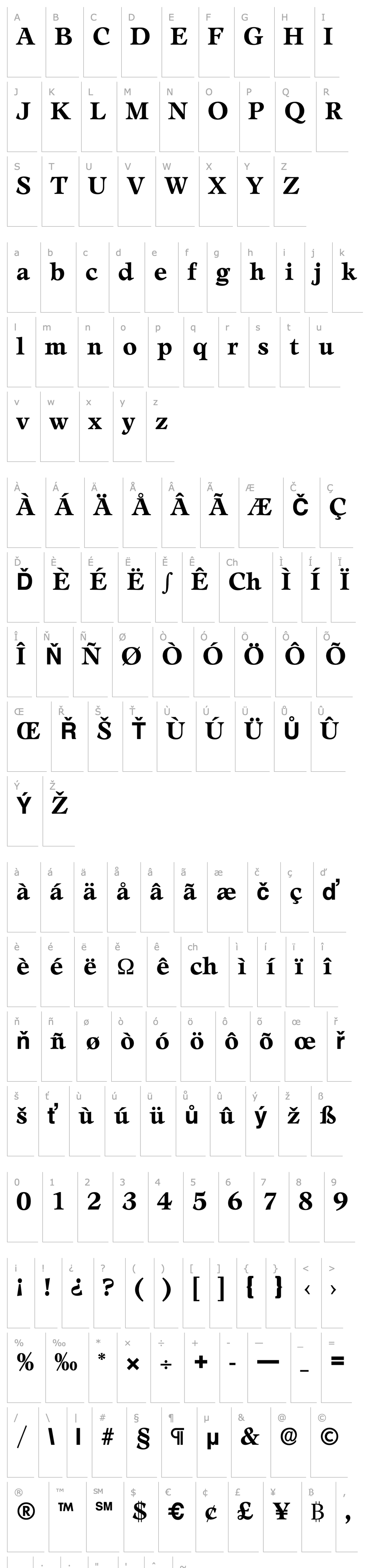 Přehled Leamington-Serial-Bold DB