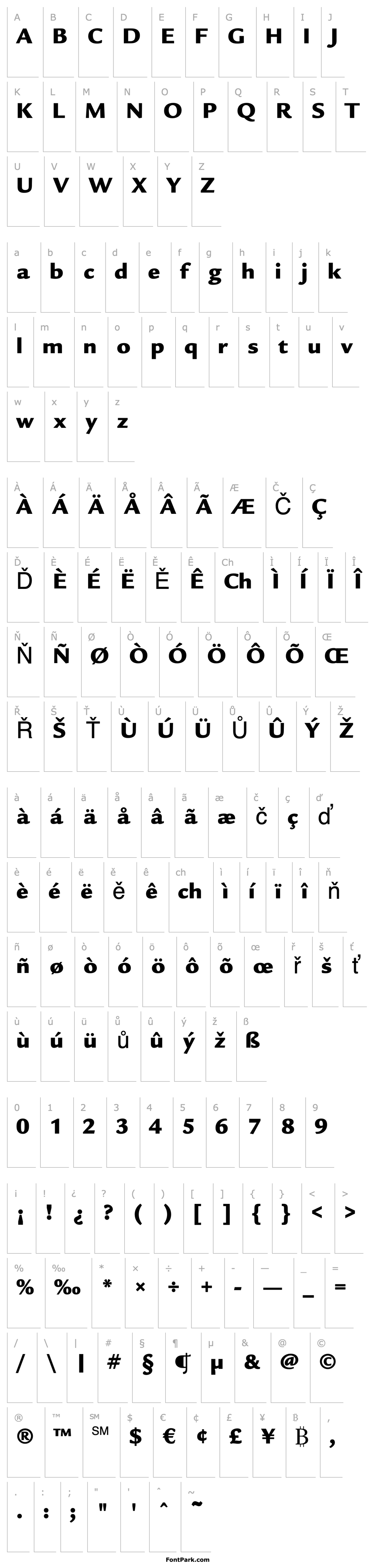 Overview Legacy Sans ITC Ultra