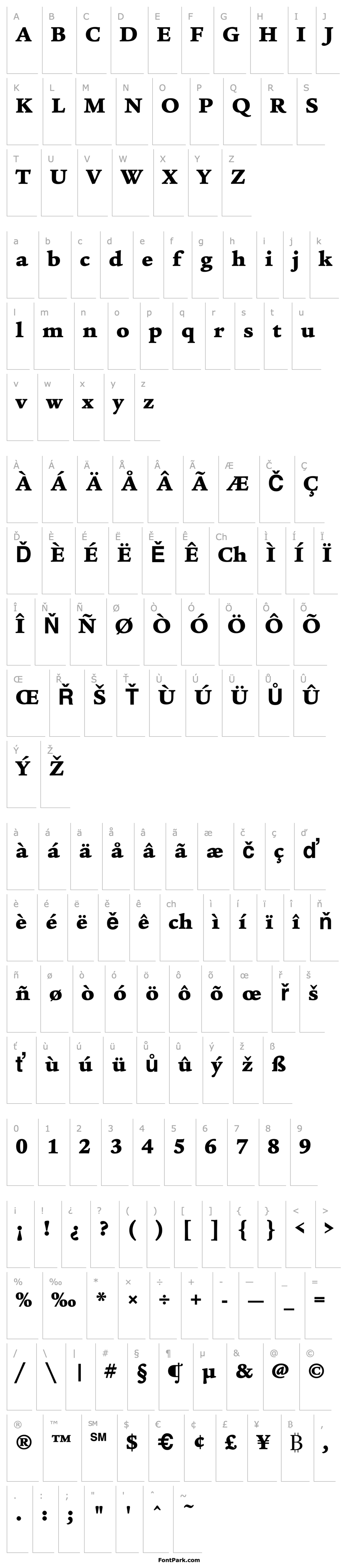 Overview Legacy Serif Md ITC TT Ultra